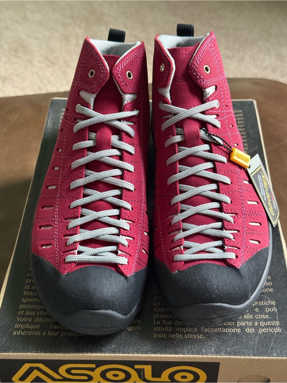Asolo Iguana Women's Berry Suede Waterproof Hiking Boots - Picture 2 of 9